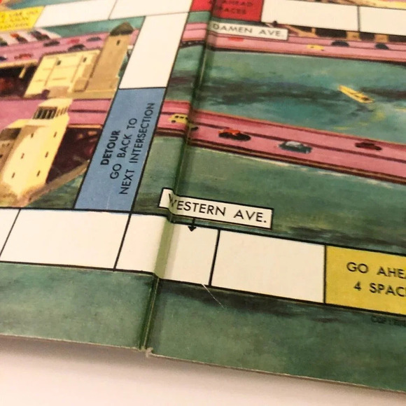 Vintage 1959 Special Detective Speedway Car Racing Board Game Saalfield Pub Co - Picture 6 of 16